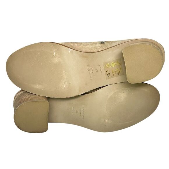 Rag & Bone, “Willow” Suede Ankle Boot in Sand, Grommets - Size 41, 11 (US) Beige - Picture 14 of 16